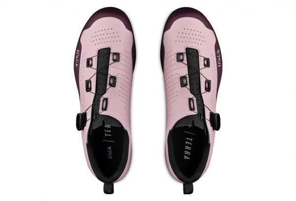 FIZIK Chaussures Tout-terrain Terra Atlas Pink Grape Rose / Noir 2 FIZIK Chaussures Tout-terrain Terra Atlas Pink Grape Rose / Noir – Image 2