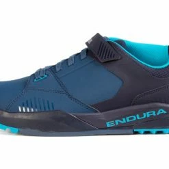 Chaussures VTT Pédales Plates Endura MT500 Burner Bleu Marine