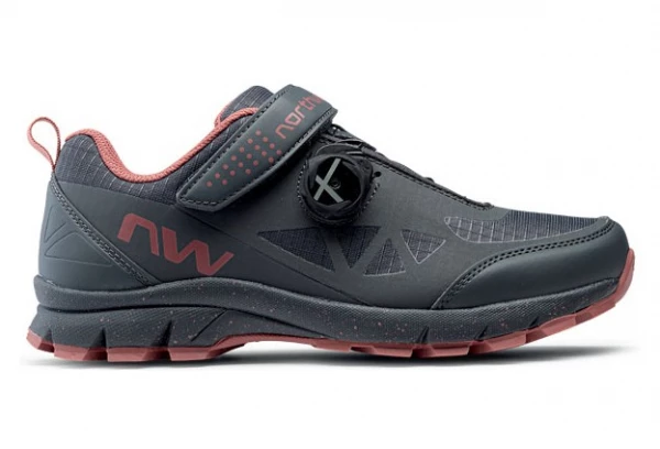 Chaussures VTT Femme Northwave Corsair Gris Rose 1 Chaussures VTT Femme Northwave Corsair Gris Rose