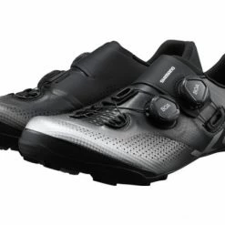 Paire De Chaussures VTT Shimano XC702 Noir/Argent Noir / Argent -Chaussures VTT Soldes unnamed file 114