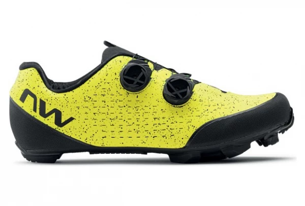 Chaussures VTT Northwave Rebel 3 Vert Jaune / Fluo 5 Chaussures VTT Northwave Rebel 3 Vert Jaune / Fluo – Image 5