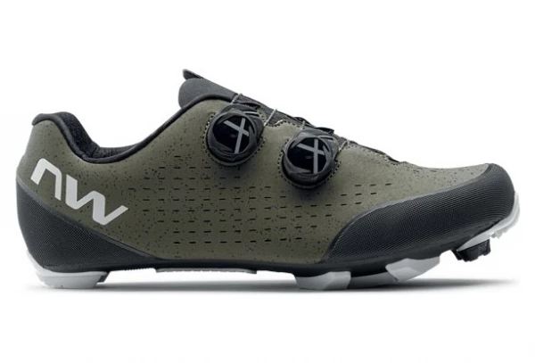 Chaussures VTT Northwave Rebel 3 Vert Jaune / Fluo 6 Chaussures VTT Northwave Rebel 3 Vert Jaune / Fluo – Image 6