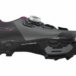 Paire De Chaussures VTT Femme Shimano XC502 Gris Gris / Violet -Chaussures VTT Soldes unnamed file 1250