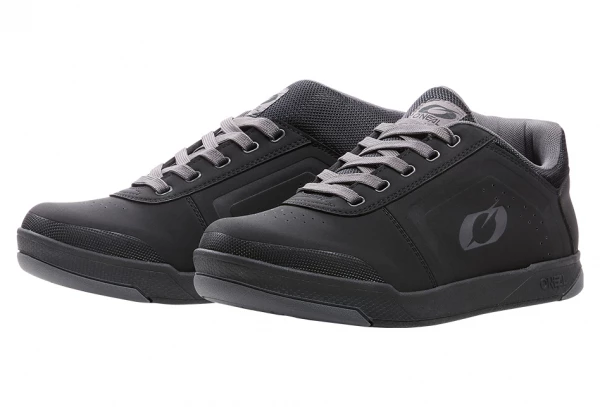 Paire De Chaussures VTT O'Neal PINNED PRO FLAT Pedal V.22 Noir/Gris Vert / Bleu 1 Paire De Chaussures VTT O'Neal PINNED PRO FLAT Pedal V.22 Noir/Gris Vert / Bleu