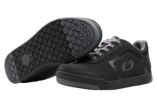 Paire De Chaussures VTT O'Neal PINNED FLAT Pedal V.22 Noir/Gris Noir / Gris 4 Paire De Chaussures VTT O'Neal PINNED FLAT Pedal V.22 Noir/Gris Noir / Gris – Image 4