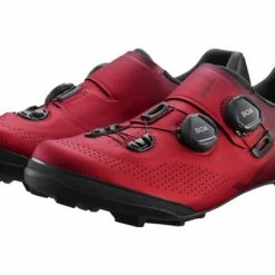 Paire De Chaussures VTT Shimano XC702 Rouge Rouge / Noir -Chaussures VTT Soldes unnamed file 1525