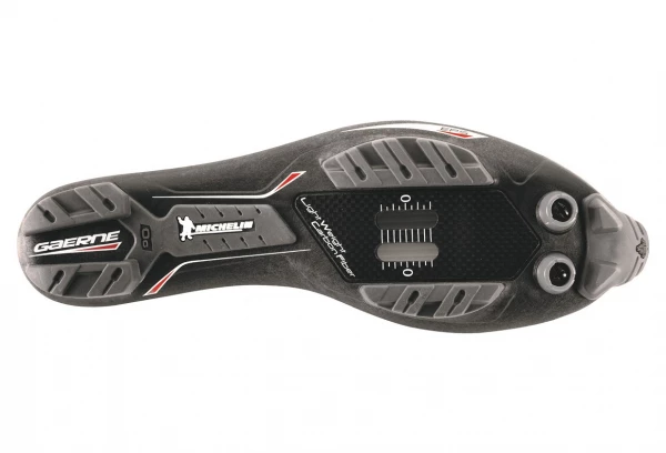 Chaussures VTT Gaerne G.Hurricane Carbon Gris Mat Rouge / Noir 2 Chaussures VTT Gaerne G.Hurricane Carbon Gris Mat Rouge / Noir – Image 2