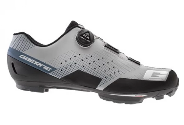 Chaussures VTT Gaerne G.Hurricane Carbon Gris Mat Rouge / Noir 4 Chaussures VTT Gaerne G.Hurricane Carbon Gris Mat Rouge / Noir – Image 4