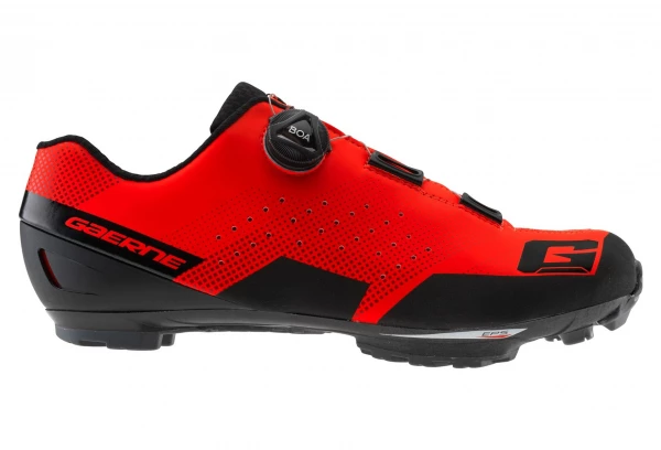 Chaussures VTT Gaerne G.Hurricane Carbon Gris Mat Rouge / Noir 5 Chaussures VTT Gaerne G.Hurricane Carbon Gris Mat Rouge / Noir – Image 5