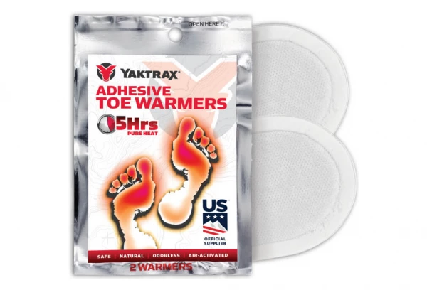 Lot De 10 Paquets De Chaufferettes Pour Orteils Yaktrax Adhesive Toe Warmers 5 Heures 2 Lot De 10 Paquets De Chaufferettes Pour Orteils Yaktrax Adhesive Toe Warmers 5 Heures – Image 2