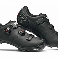 Chaussures VTT Sidi Dragon 5 SRS Noir Mat Rouge / Noir