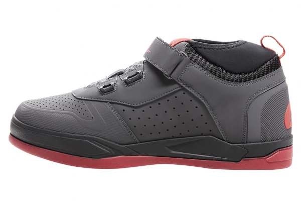 Paire De Chaussures VTT O'Neal SESSION SPD V.22 Gris/Rouge Noir 3 Paire De Chaussures VTT O'Neal SESSION SPD V.22 Gris/Rouge Noir – Image 3