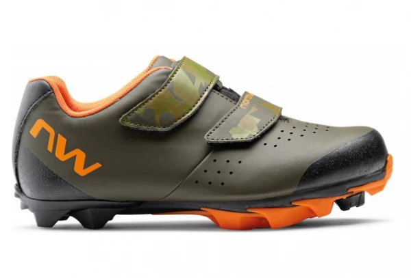 Chaussures VTT Northwave Origin Junior Vert Orange 1 Chaussures VTT Northwave Origin Junior Vert Orange