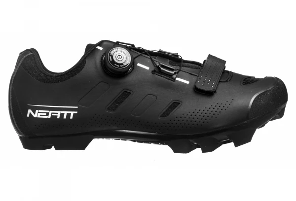 Produit Reconditionné - Chaussures VTT Neatt Basalte Elite Noir Noir / Rouge 2 Produit Reconditionné - Chaussures VTT Neatt Basalte Elite Noir Noir / Rouge – Image 2