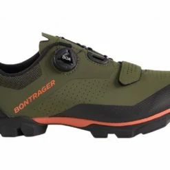 Chaussures De VTT Bontrager Foray Gris Olive / Orange Gris / Noir