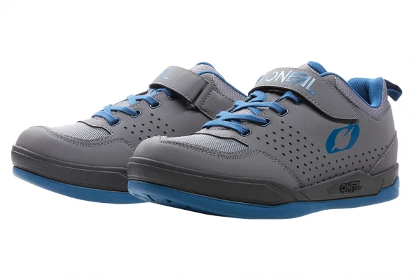 Paire De Chaussures VTT O'Neal FLOW SPD V.22 Gris/Bleu Noir / Gris 6 Paire De Chaussures VTT O'Neal FLOW SPD V.22 Gris/Bleu Noir / Gris – Image 6