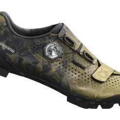 Paire De Chaussures Gravel Femme Shimano RX8 Or
