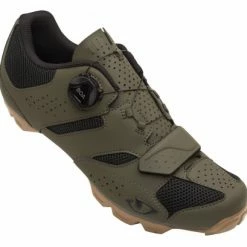 Chaussures VTT Giro Cylinder II Vert Olive / Gum Vert / Marron