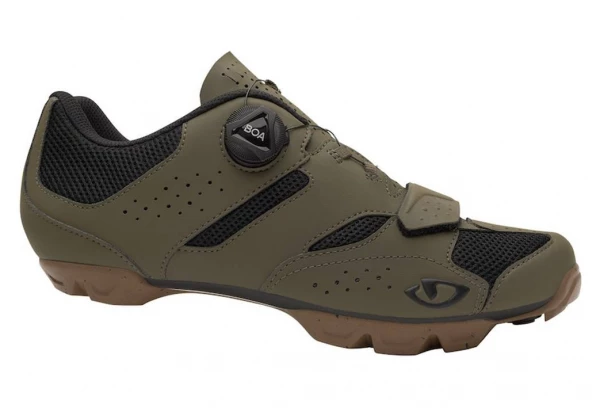 Chaussures VTT Giro Cylinder II Vert Olive / Gum Vert / Marron 2 Chaussures VTT Giro Cylinder II Vert Olive / Gum Vert / Marron – Image 2
