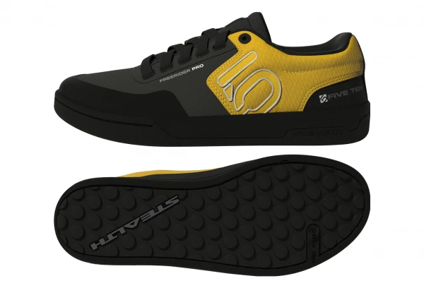 Chaussures VTT Five Ten Freerider Pro Primeblue Jaune/Noir 5 Chaussures VTT Five Ten Freerider Pro Primeblue Jaune/Noir – Image 5