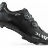 Chaussures VTT Lake MX332-X Clarino Noir / Argent Version Large