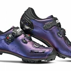 Chaussures VTT Sidi Jarin Bleu Rouge Iridescent
