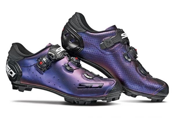 Chaussures VTT Sidi Jarin Bleu Rouge Iridescent 1 Chaussures VTT Sidi Jarin Bleu Rouge Iridescent