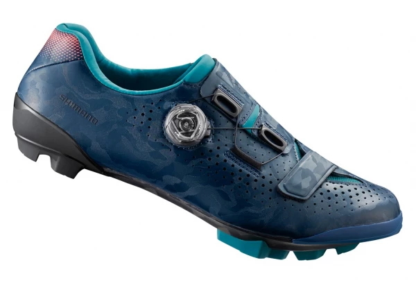 Paire De Chaussures Femme Shimano RX8 Bleu 1 Paire De Chaussures Femme Shimano RX8 Bleu