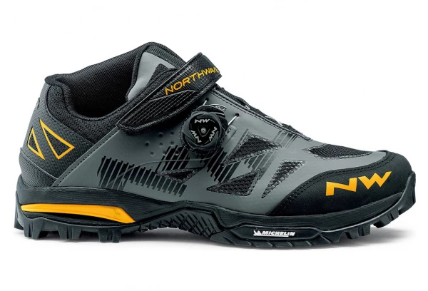 Chaussures VTT Northwave Enduro Mid Cédric Gracia Blanc / Or 3 Chaussures VTT Northwave Enduro Mid Cédric Gracia Blanc / Or – Image 3