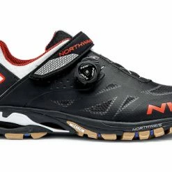 Chaussures VTT Northwave Spider Plus 2 Noir / Orange