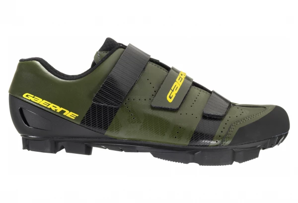 Paire De Chaussures VTT Gaerne G.LASER FOREST Vert-Jaune 1 Paire De Chaussures VTT Gaerne G.LASER FOREST Vert-Jaune