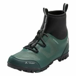 Paire De Chaussures Vélo Hiver Vaude TVL Pavei Mid Winter STX Vert