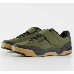 Chaussures VTT Bontrager Rally MTB Olive Gris/Gum Wall Vert -Chaussures VTT Soldes unnamed file 479