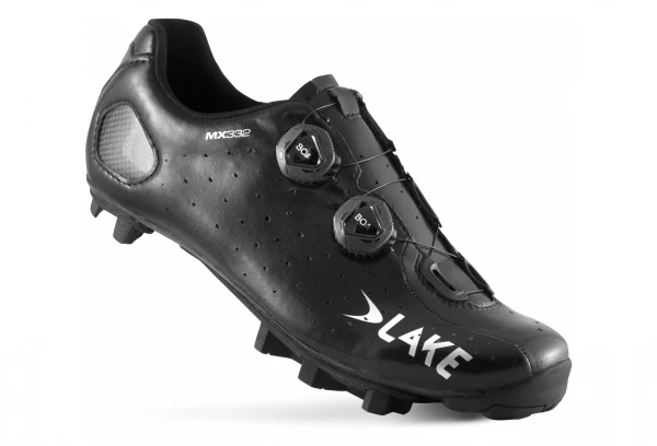 Chaussures VTT Lake MX332 Clarino Noir / Argent 2 Chaussures VTT Lake MX332 Clarino Noir / Argent – Image 2