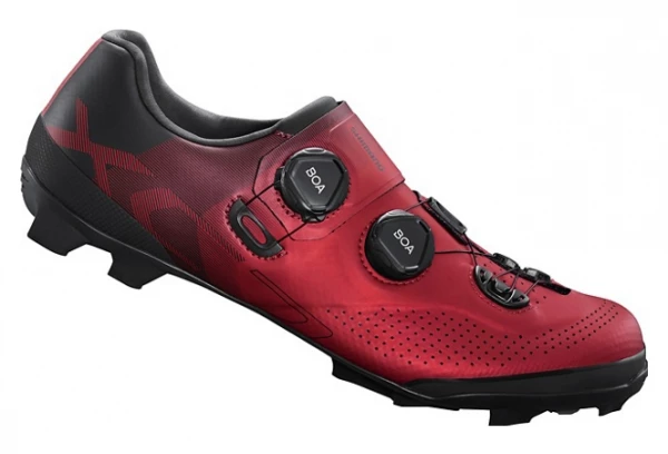 Paire De Chaussures VTT Shimano XC702 Blanc Rouge / Noir 8 Paire De Chaussures VTT Shimano XC702 Blanc Rouge / Noir – Image 8