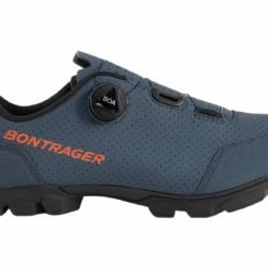 Chaussures Bontrager Evoke Bleu Cuirassé / Orange Orange / Noir -Chaussures VTT Soldes unnamed file 632