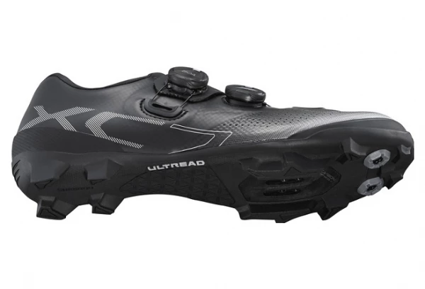 Paire De Chaussures VTT Shimano XC702 Large Noir/Argent 4 Paire De Chaussures VTT Shimano XC702 Large Noir/Argent – Image 4