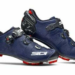 Chaussures De VTT Sidi Drako 2 SRS Bleu / Noir Noir / Blanc