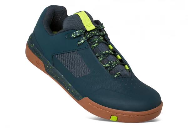 Chaussures VTT Crankbrothers Stamp Lace Edition Limitée Splatter Bleu / Vert Citron 2 Chaussures VTT Crankbrothers Stamp Lace Edition Limitée Splatter Bleu / Vert Citron – Image 2